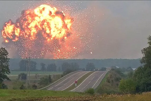 Пожар в Калиновке