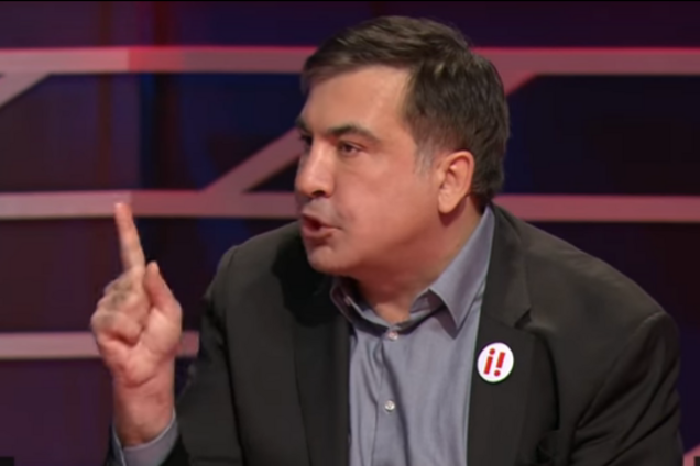 'Вон из Украины!' Саакашвили в прямом эфире поскандалил с нардепом из-за Бандеры