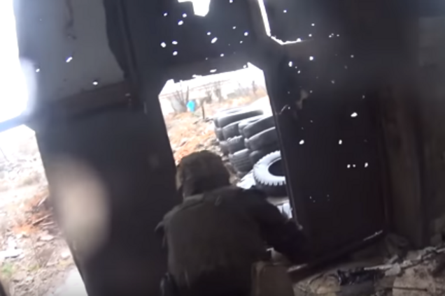 Бой в промзоне Авдеевки