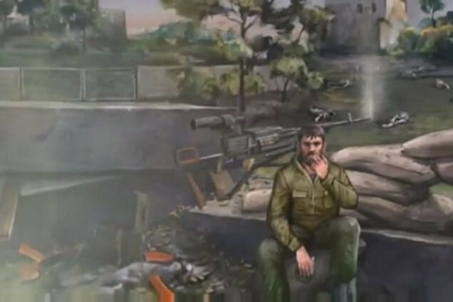 Российский оккупант - мародер. Видеодоказательство