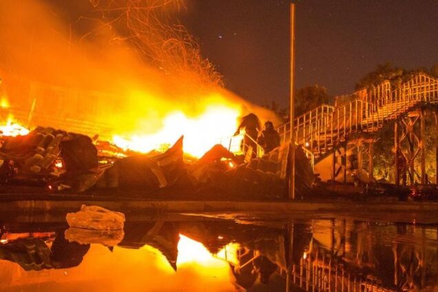пожежа Вікторія