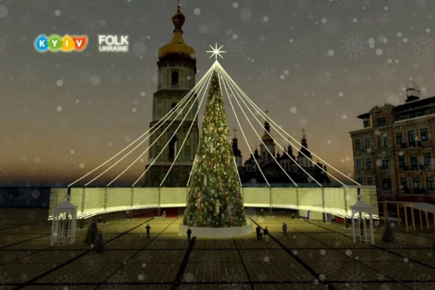 Величезні ліхтарі та кілометри гірлянд: як буде виглядати головна ялинка України