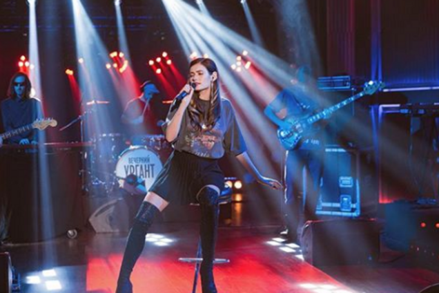 Луна на Вечернем Урганте