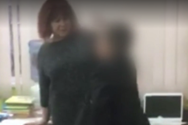 Агрессивный киевский школьник