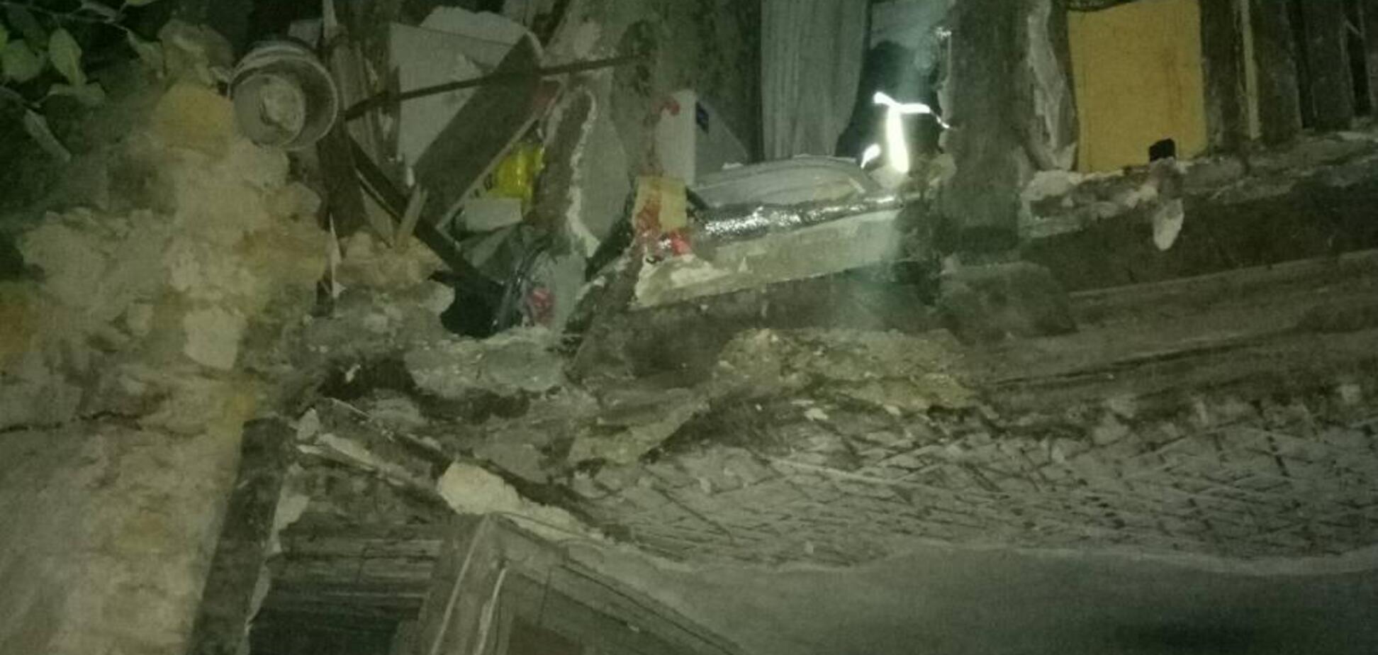 В Одесі обвалився житловий будинок: опубліковані фото