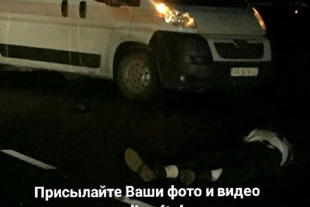 Скончался на месте: под Киевом произошло смертельное ДТП