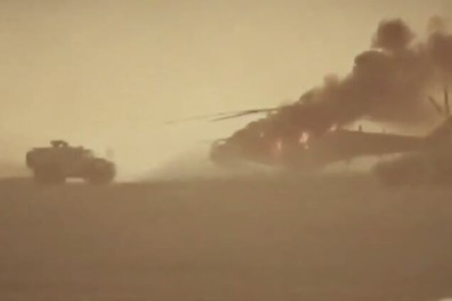 Террористы ИГИЛ показали видео уничтожения российского вертолета