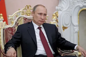 Путін в кріслі