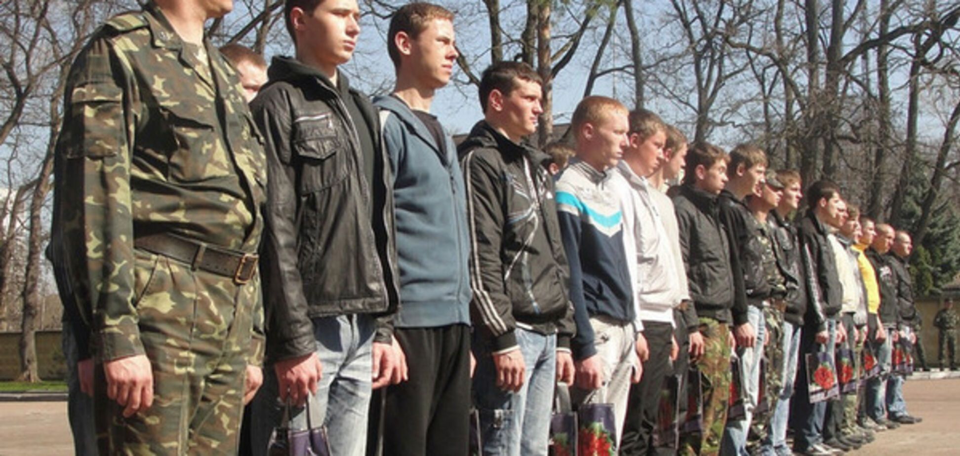 Облава на призовників у Львові