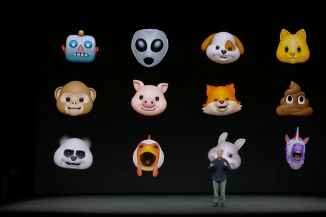 Презентация Animoji от Apple