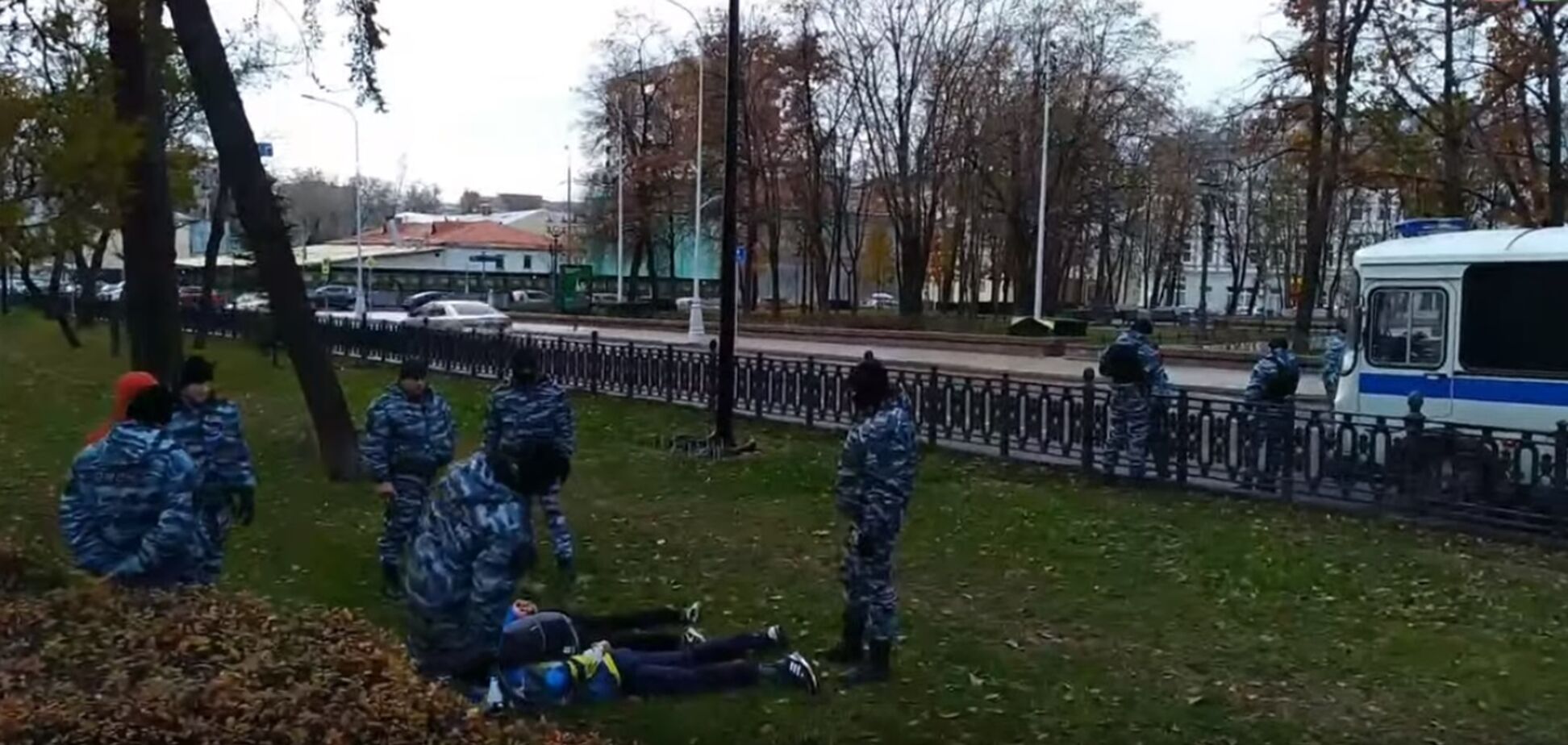 Задержания в Москве