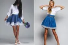 девушки, короткие юбки