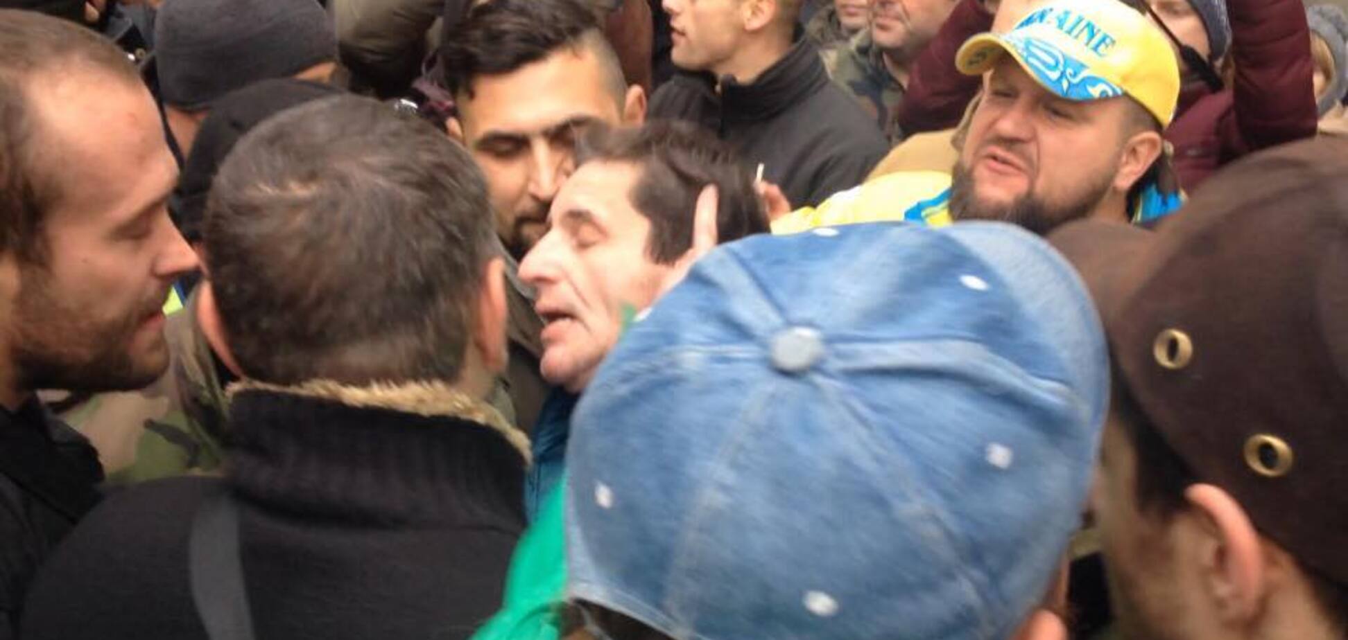 'Нарешті ми до тебе дісталися!' У Києві мало не побили Шкіряка