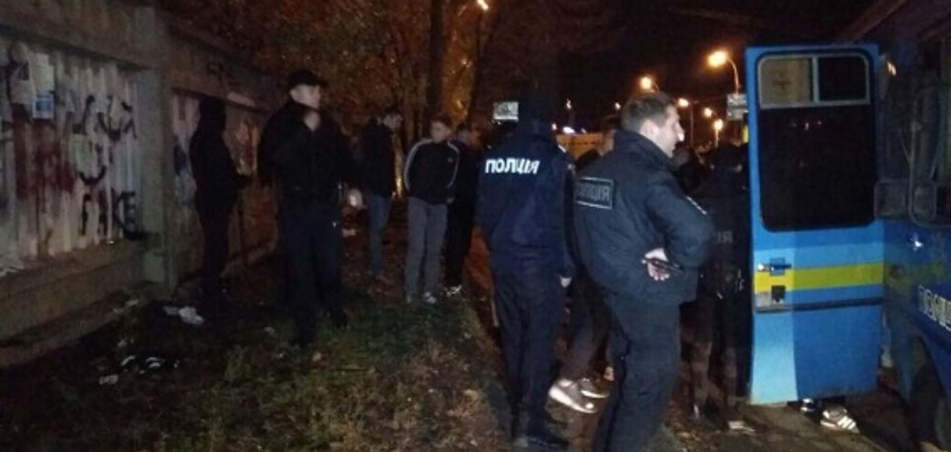 Бійка, Київ, футбол, фанати