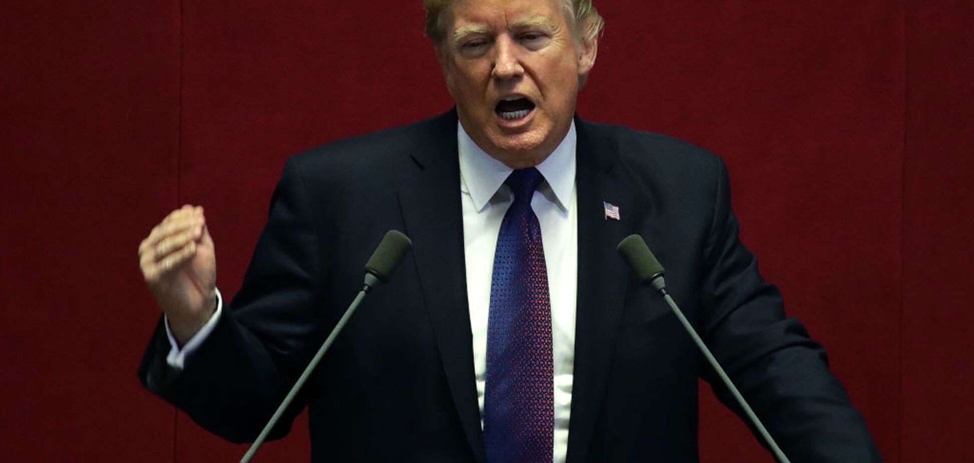 'Хочу мира через силу': Трамп рассказал о военной мощи США