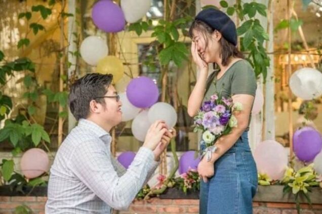 Китаец сделал предложение с 25 iPhone X