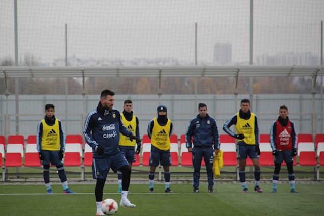 В России атаковали Месси перед презентацией мяча ЧМ-2018