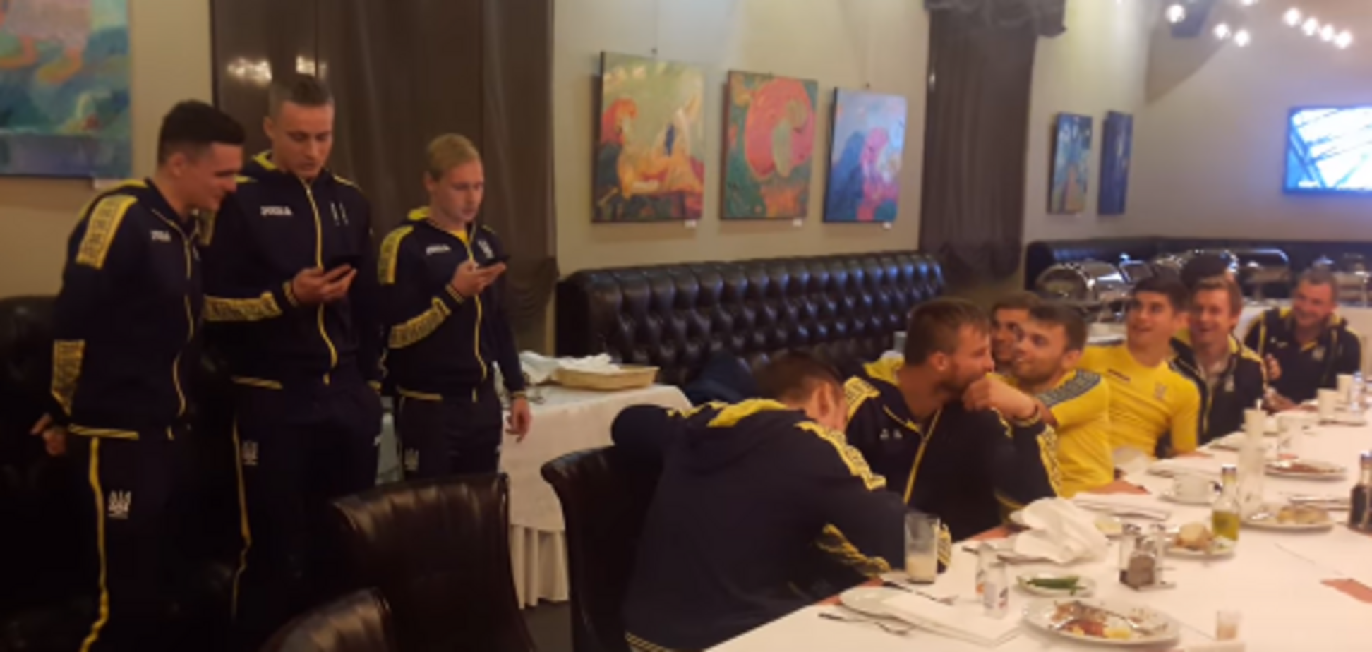 Новички сборной Украины