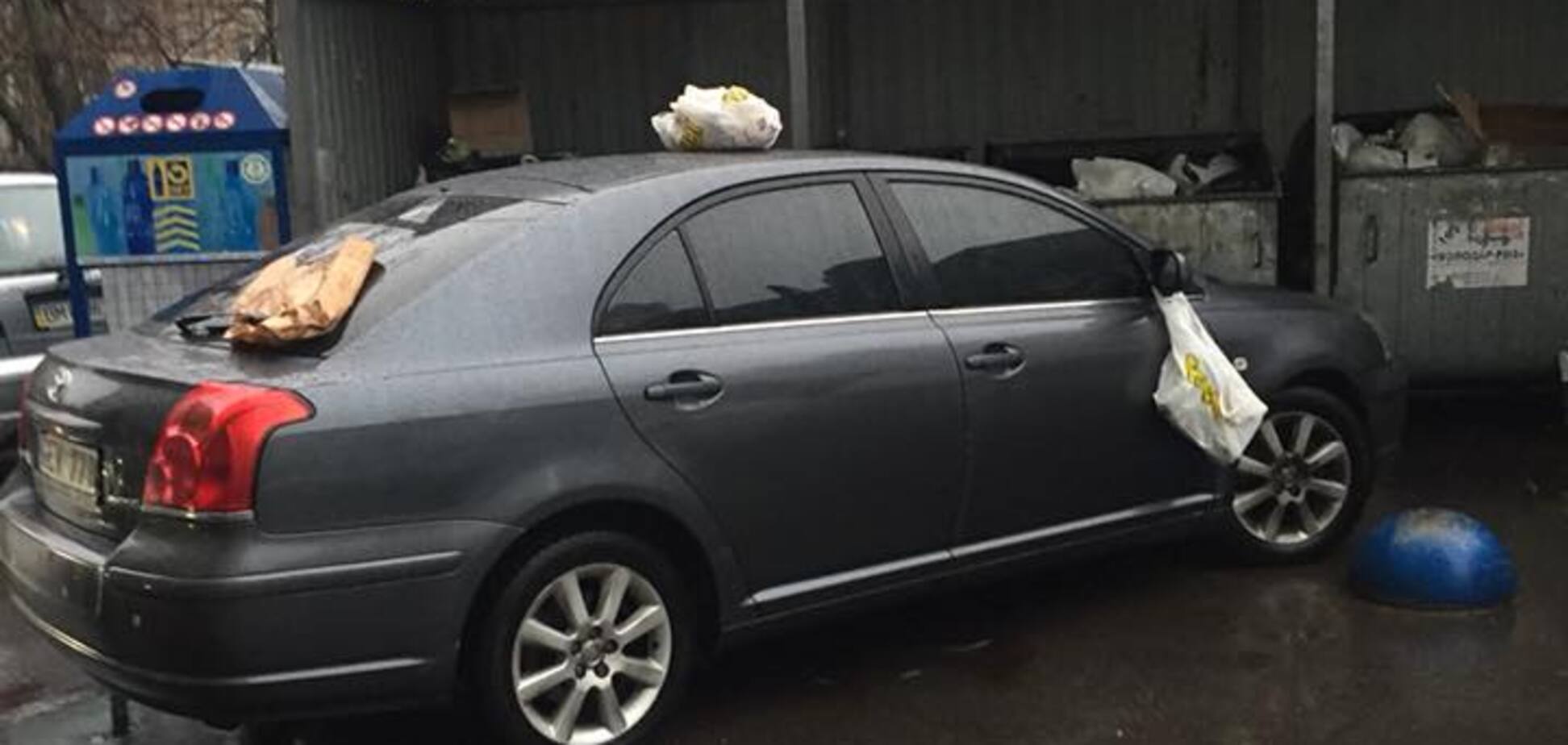 парковка, автомобиль