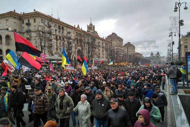 протесты в киеве