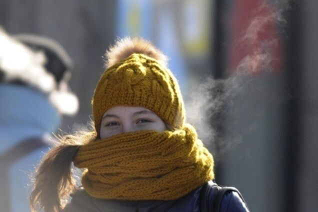 девушка, погода