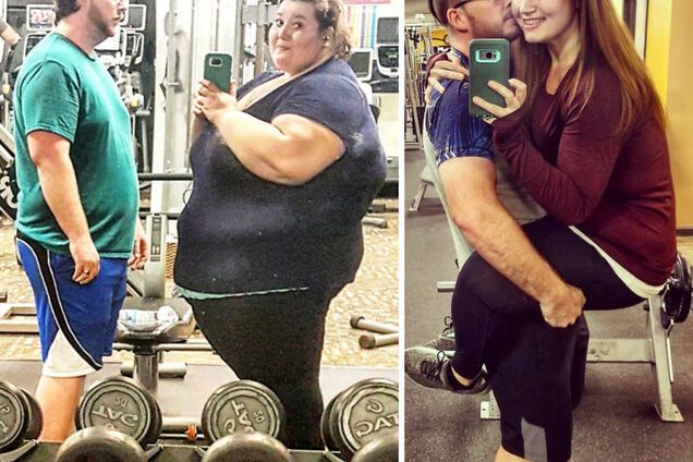 Пара с общим весом 350 кг покорила сеть внешностью спустя 1,5 года похудения