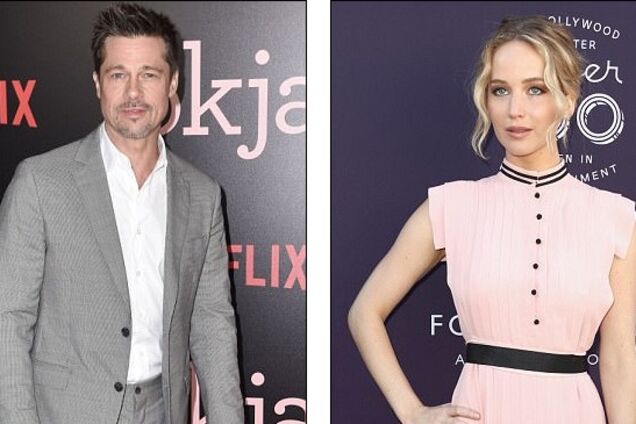 Брэд Питт и Дженнифер Лоуренс