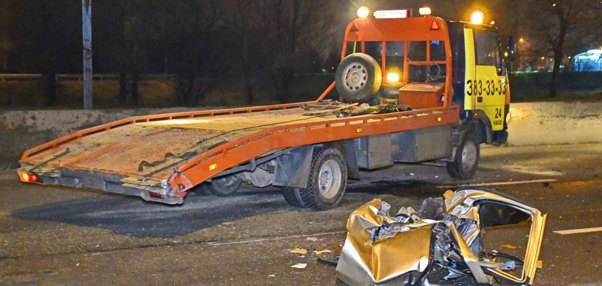 эвакуатор, ДТП