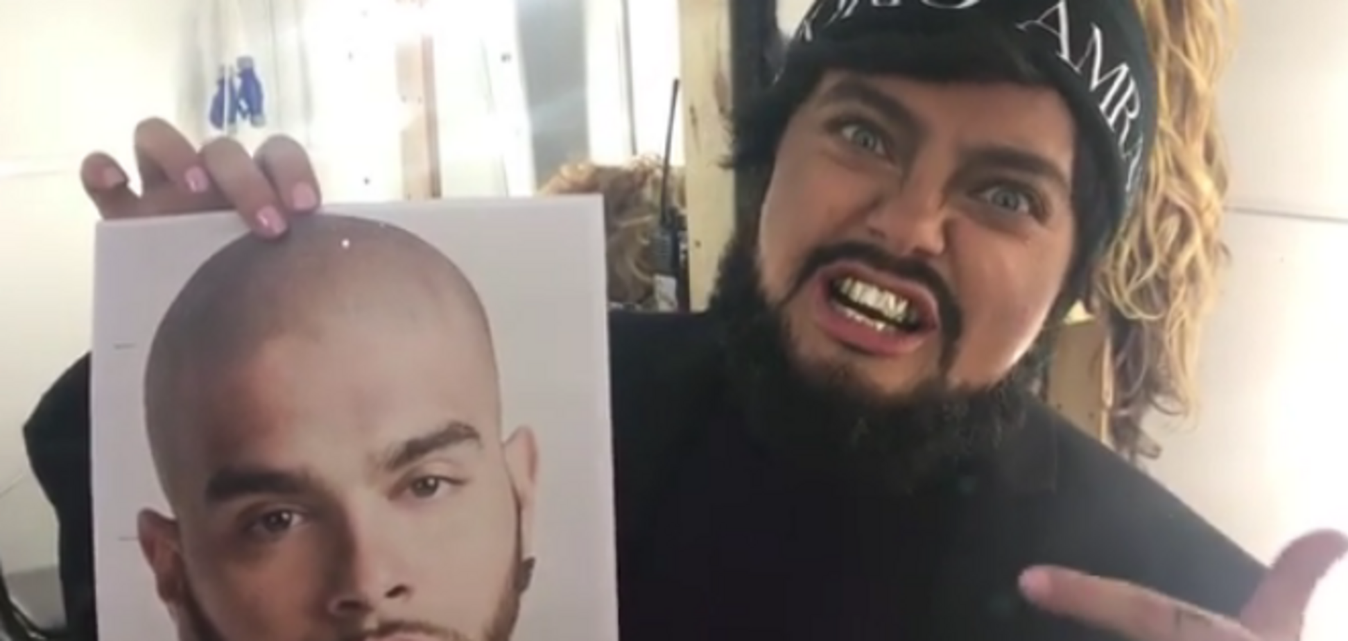 Запрещенная в Украине певица превратилась в любимого рэпера Путина