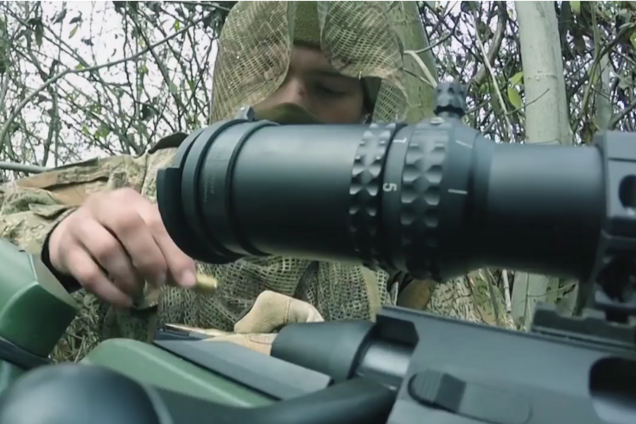 'Я найду тебя, враг': украинский снайпер впечатлил посланием к террористам 'Л/ДНР'