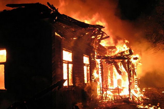 Пожар на Черкасщине