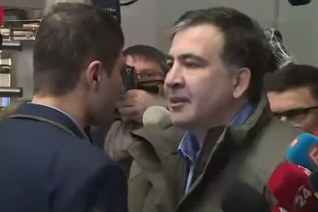 'Стуліть пельку!' Саакашвілі влаштував істерику в прокуратурі