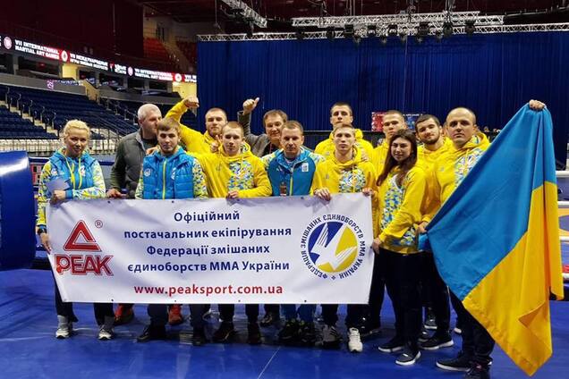 Девять медалей! Сборная Украины великолепно выступила на чемпионате мира по ММА