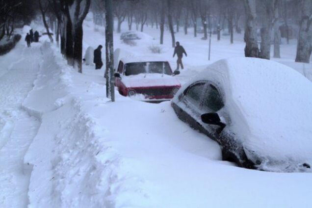 Сніг у Києві