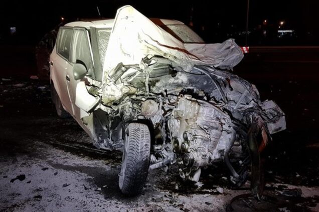 ДТП на мосту Патона в Києві