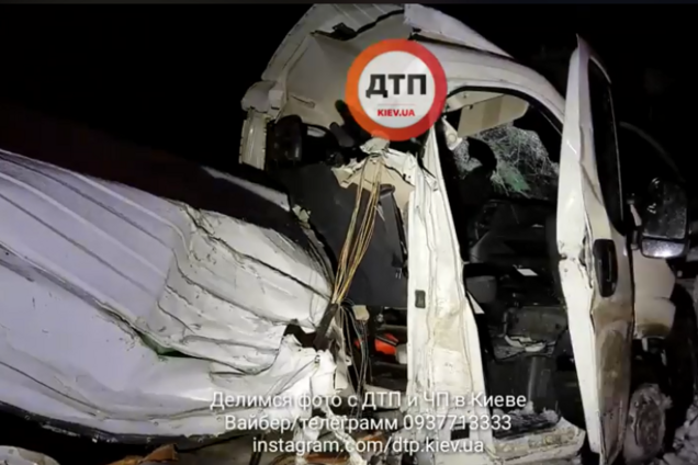 микроавтобус, авария