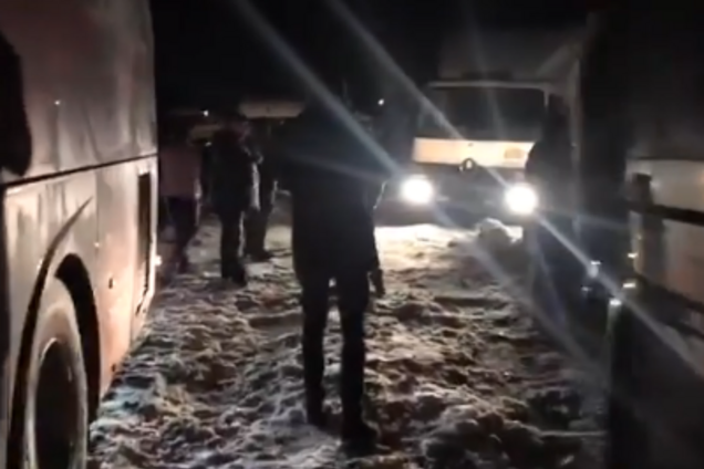 Коллапс на дорогах Украины