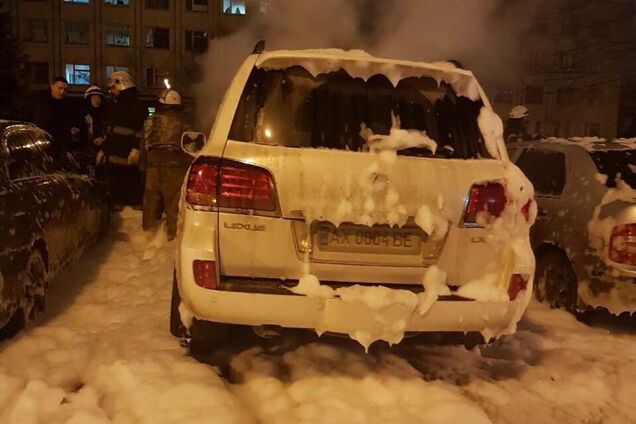 Поджег авто