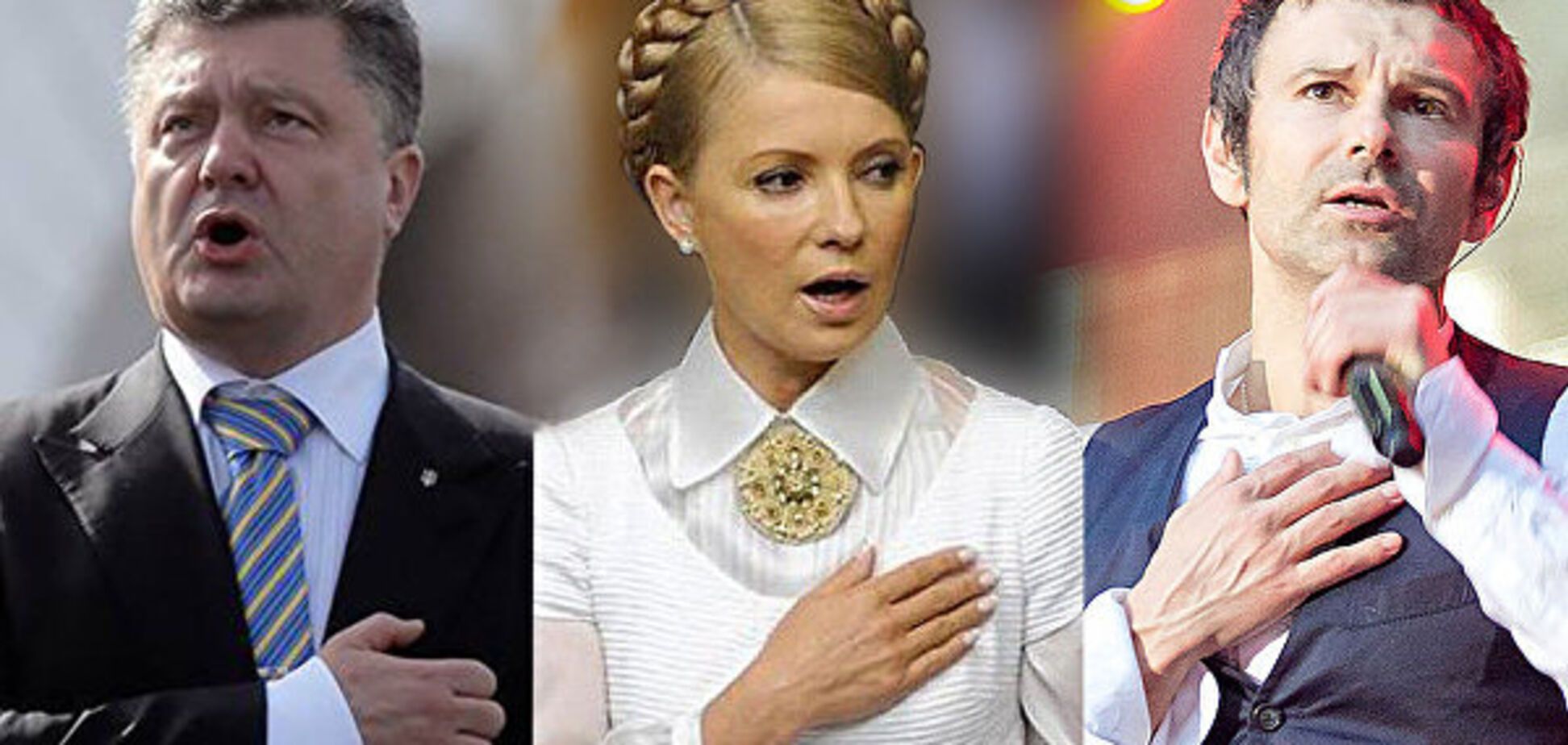 Вибори президента і Верховної Ради: названі лідери симпатій українців