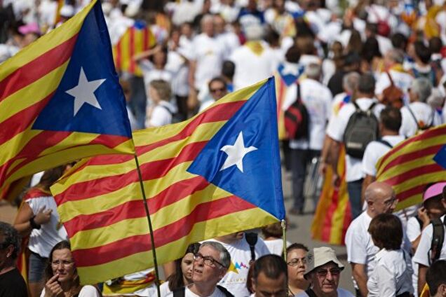 Сепаратисты в Каталонии