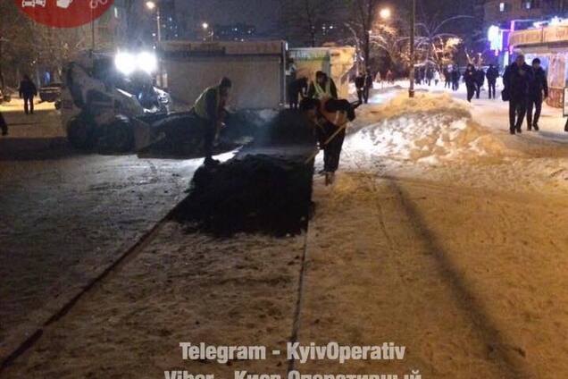 асфальт, дорога