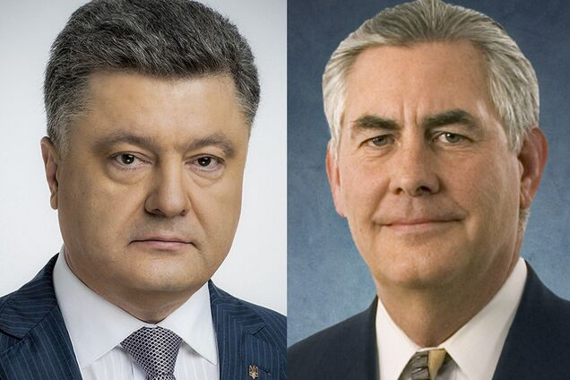 Порошенко и Тиллерсон провели серьезный разговор: раскрыты темы