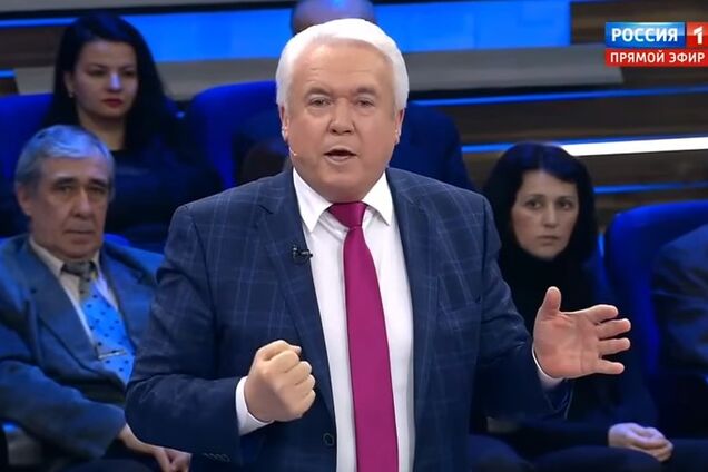 'На Донбассе нацисты вырезают людей!' Украинский политик устроил истерику в эфире КремльТВ