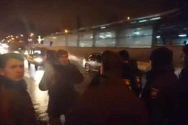 Драка в Киеве