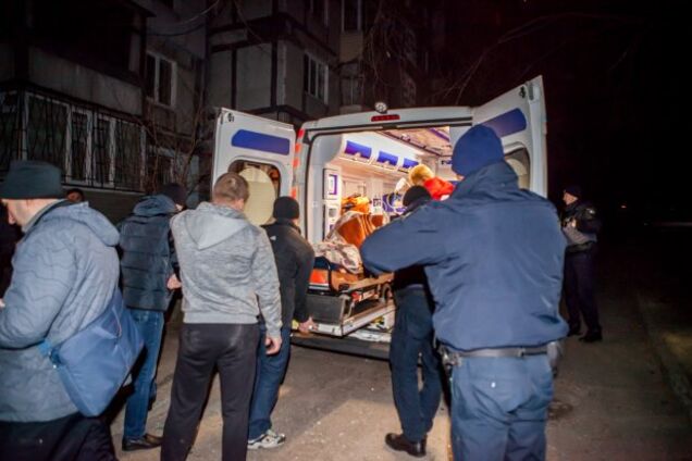 Взрыв в Днепре