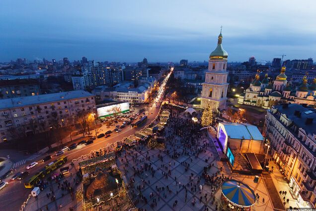 Погода новый год Киев