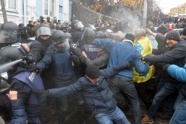 'Освобождение' Саакашвили: в МВД назвали количество задержанных