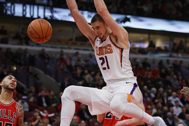 Гигант сборной Украины поймал невероятный кураж в матче НБА: опубликовано видео