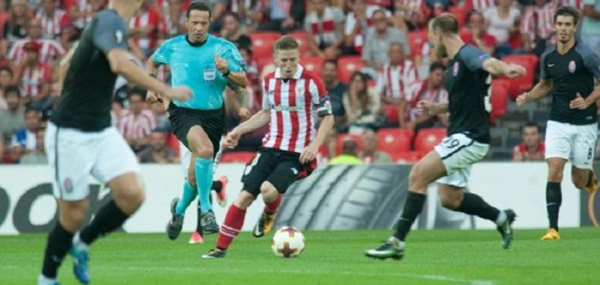 'Заря' - 'Атлетик': прогноз букмекеров на решающий матч Лиги Европы