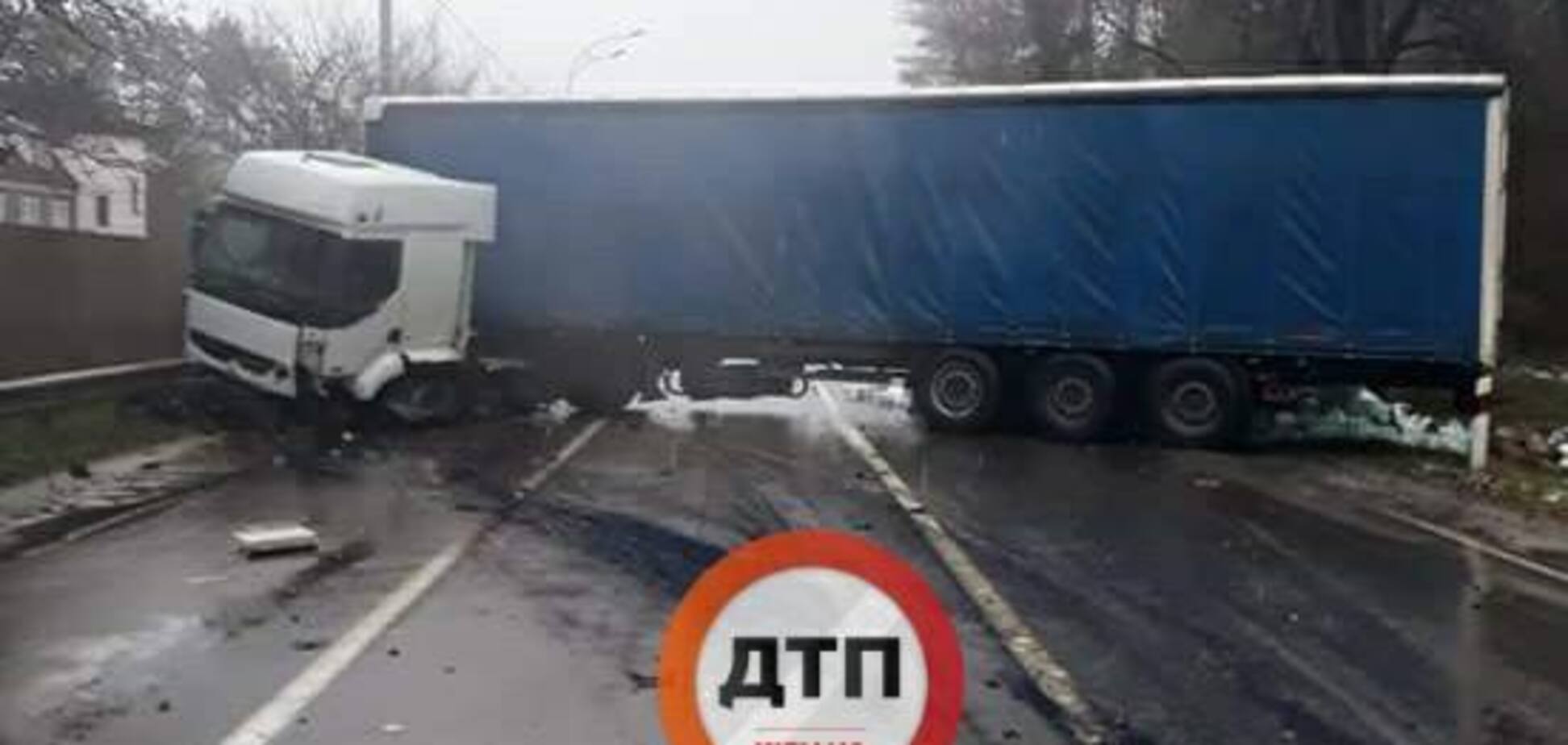 авария, фура